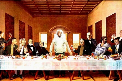 Last Supper In Science Desktop Wallpapers