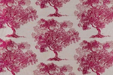 A Classic Oriental Tree Design Adapted From A Vintage Wallpapers ...