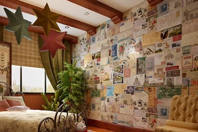 Online Get Cheap Vintage Postcard Wallpapers  Aliexpress.com ...