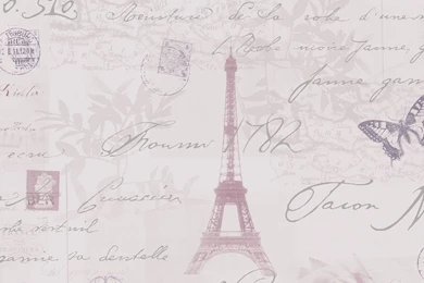 Holden Calligraphy Paris Vintage French Postcard Wallpapers 97750