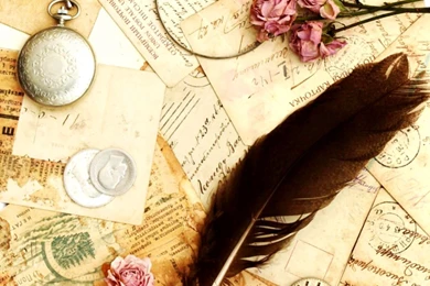 Vintage Postcard Wallpapers