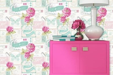 Muriva Postcard Wallpapers