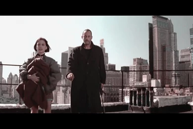 HD Picture  Jean Reno (Leon) And Natalie Portman (Mathilda) In...