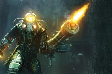 BioShock 2, Video Games, Big Daddy, Rapture, Sea Wallpapers HD ...