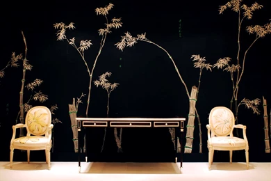 Paper Wallpapers / Traditional / Nature Pattern / Fabric Look ...