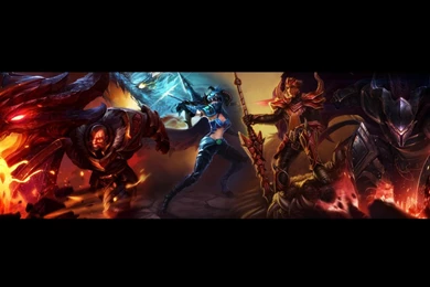 League Of Legends   Dragon Slayers Wallpapers By Asheralia On ...