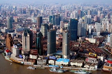 Shanghai Skyline Wallpapers