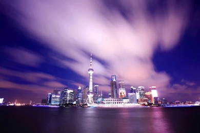 Shanghai Skyline Wallpapers Wall Mural