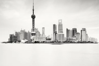 Shanghai Skyline By XMEGALOPOLISx On DeviantArt