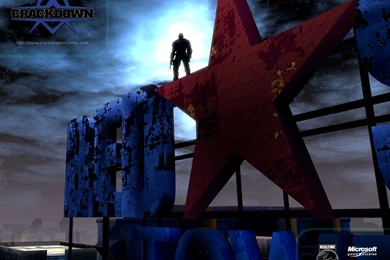 Red Star View  Free Crackdown Wallpapers Gallery   Best Game Wallpapers