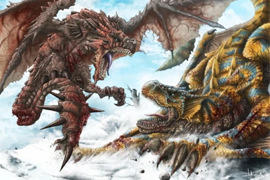 3 Rathalos HD Wallpapers