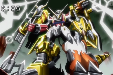 The Gallery For   > Digimon Xros Wars Shoutmon