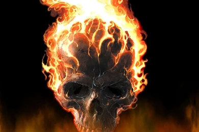 Fire Skull Wallpapers Wallpapers Cave