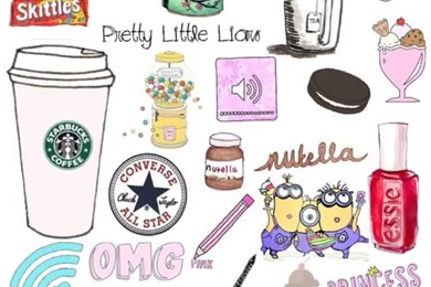 A Hipster Backgrounds For A Real Girl