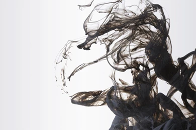 Black Smoke iPad 1 & 2 Wallpapers