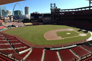 I Took This Panoramic Photo At Busch Stadium Today While Visiting ...