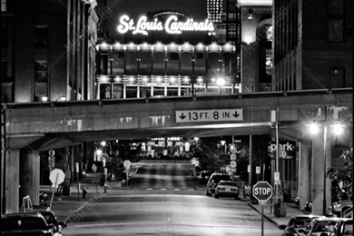 Black And White Photos Of St Louis Cardinals New Busch Stadium ...