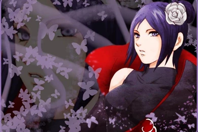 Akatsuki Konan Naruto Shippuden Wallpapers   (