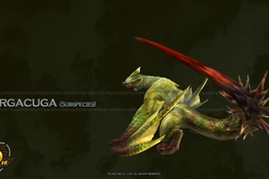 Image   MH 10th Anniversary Green Nargacuga Wallpapers 001.jpg ...