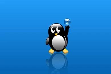 Widescreen Tux Linux Desktop Wallpapers HD