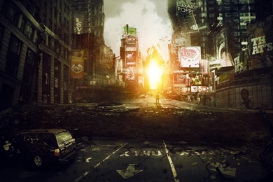 I Am Legend, Times Square By Roald92 On DeviantArt