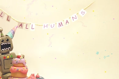 Robot Day Birthday Kill All Humans Funny Humor Jokes Artwork HD ...