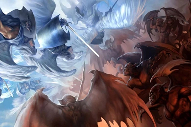 Angels Vs Demons Wallpapers » WallDevil   Best Free HD Desktop And ...