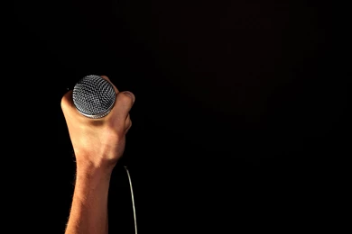 Hand, Microphone, Mic, Hold, Hd Wallpaper, High Resolution ...