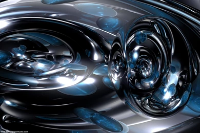 Silver And Blue Abstract Wallpapers 1920x1200