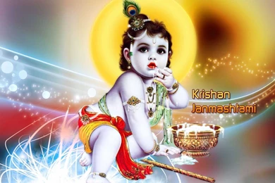 Shayari Hi Shayari: Janmashtami Wishes Wallpapers Download ,Hindi ...