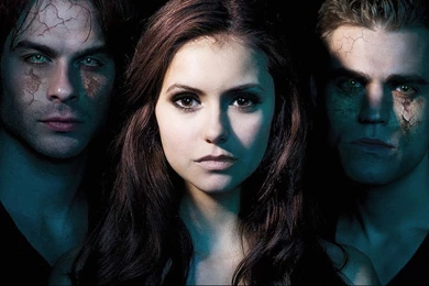 The Vampire Diaries Wallpapers 1366x768 Widescreen Hd Wallpaper