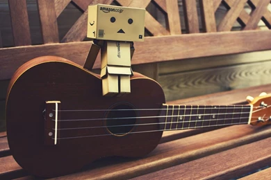 Danbo Guitar Hd Wallpapers