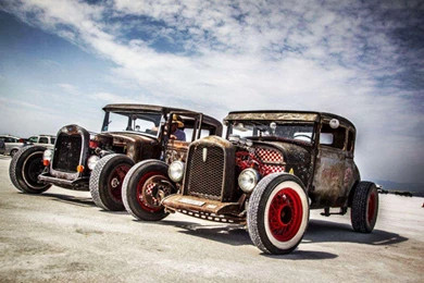 HOT RODS WALLPAPER   (