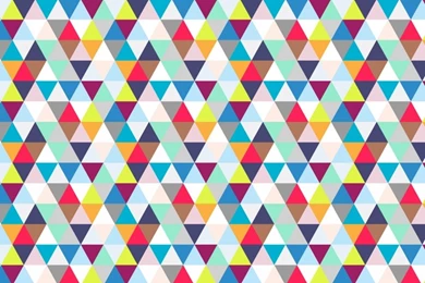 Multicoloured Triangles Wallpapers