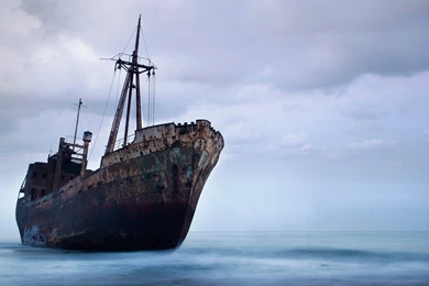 Abandoned Shipwreck Wallpapers