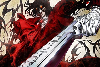 Hellsing Alucard Guns Weapons Anime High Resolution Hd Wallpapers ...