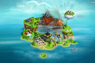 Super Mario World Map Wallpapers