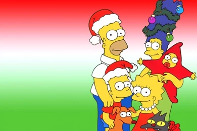 The Simpsons Family Characters   Wallpaper.