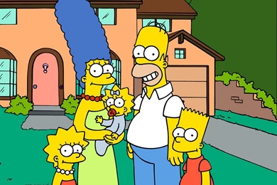 The Simpsons Family Characters   Wallpaper.