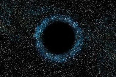 Wallpapers Dark Matter Behind The Planet Free Desktop Backgrounds