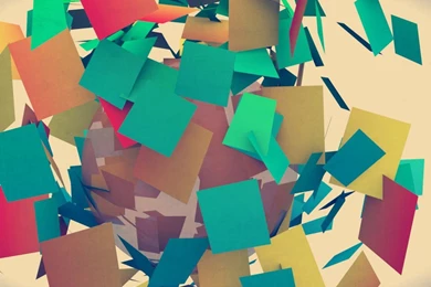 Colorful Abstract Square Paper Pieces Hd Wallpapers Abstract ...
