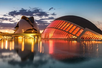 City Of Arts And Sciences In Valencia Spain Wallpapers