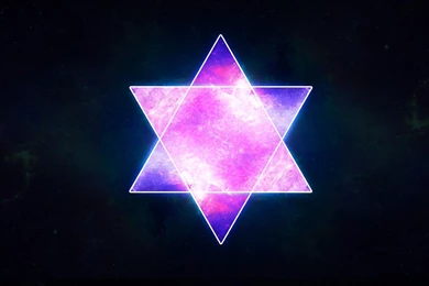 Full HD Wallpapers Star Of David Universe Glow, Desktop Backgrounds ...