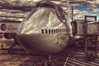 SuperHD.pics: Boeing Boeing 747 Virgin Atlantic Desktop Bakcgrounds