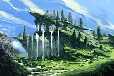 I Really Like This Landscape, It's Unique Even Among The Other ...