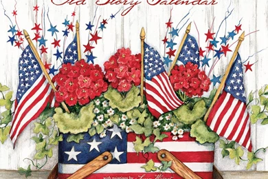 LANG Old Glory Calendar 2017 Wall Calendar