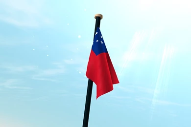 Samoa Flag 3D Free Wallpapers   Android Apps On Google Play