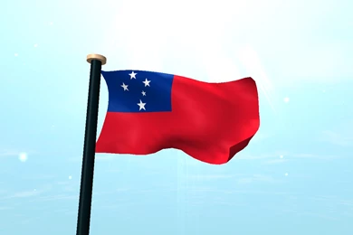 Samoa Flag 3D Free Wallpapers   Android Apps On Google Play