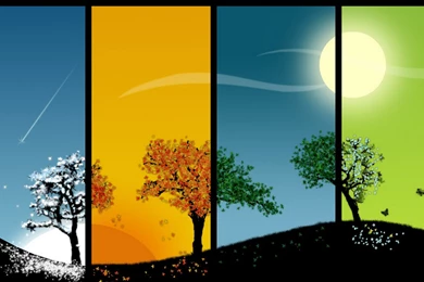 Hd Spring Summer Fall Winter Wallpapers