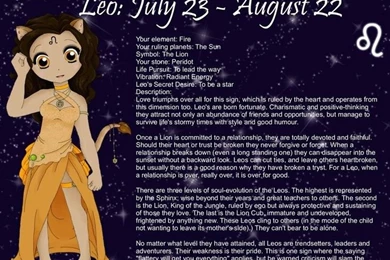 Leo Zodiac Sign